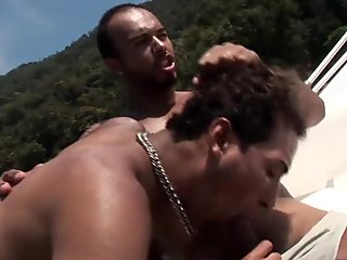 blowjob, outdoors, boat, big cock, fucking