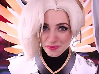 cosplay, mercy, edit, asmr